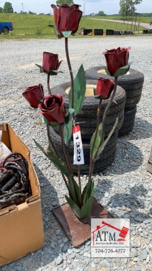 Metal Roses