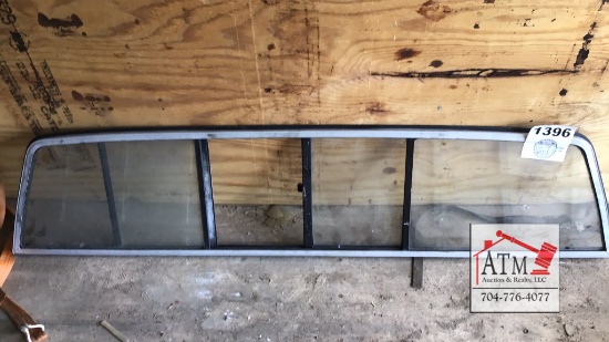 Rear Sliding Glass
