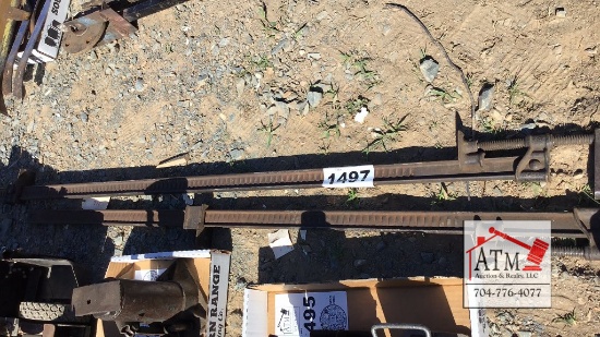 (2) Large Bar Clamps
