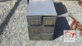 (3) Small Metal Bins