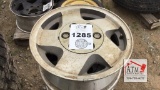 (4) Chevy 6-Lug Wheels