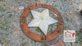 State of Texas Metal Art