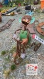 Metal Monkey on a Tricycle