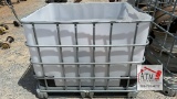 Plastic Tote with Misc