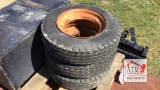 (3) Mobile Home Axle Tires