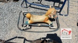 Vintage Metal-Plastic Rocking Horse