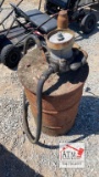 Old Oil Drum w/ Pump