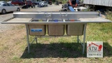3 Bay Sink