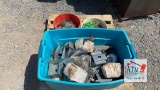 Pallet of Hangers and Nails