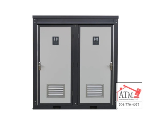NEW Bastone 110V Portable Toilets w/ Double Stalls
