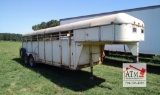 1979 Hadley 20' Livestock Trailer