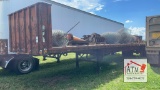 1990 Flatbed Trailer and Contents