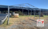 Galvanized Steel Building Frames 21' x 20'