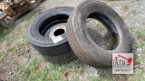 (3) Large Tires