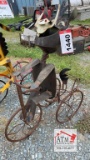 Metal Pig on Tricycle