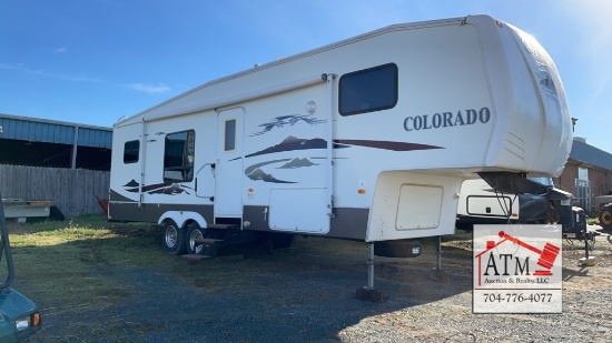 2008 28RK Colorado Fifth Wheel Travel Trailer