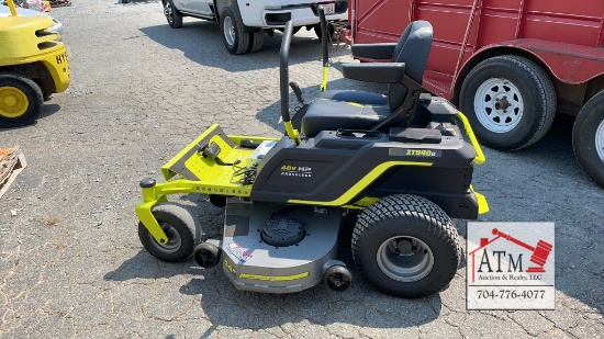 Ryobi 48V Electric Zero Turn Lawn Mower