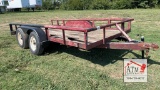 76” x 14’ Dual Axle Trailer