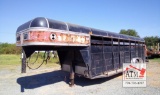 Ponderosa 24' Cattle Trailer