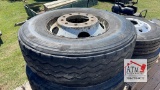 (3) 315/80R22.5 Wheel/Tire Assembly