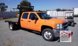 2013 Chevrolet 3500 HD Crew Cab Flatbed