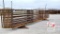 Continuous 24' Livestock Fence Panel w/ 10' Gate