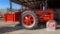 Antique Case Tractor w/ Parade Carry All