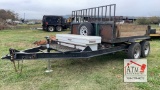 Hydraulic 9' Dump Trailer