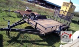 6' x 12.5' Dual Axle Trailer w/ Ramp