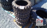(4) NEW Titan 23x8.50-14 Loader Tires
