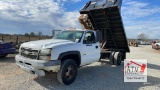 2005 Chevrolet Silverado C3500 Dump Flat Bed