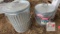 (2) Galvanized Containers