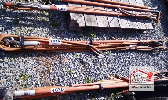 (2) Hydraulic Pole Saws