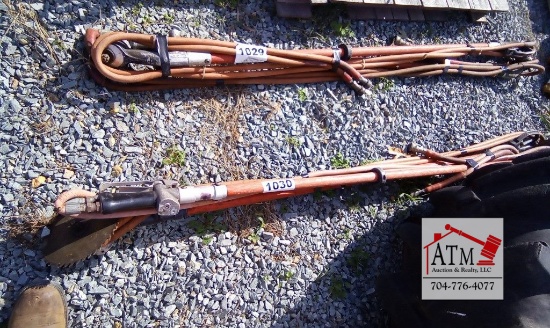 (2) Hydraulic Pole Saws