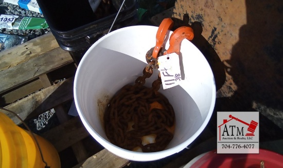 11' 3/8" Chain with Hooks