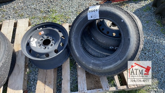 Misc (4) Tires and Rims