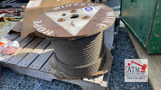 Roll of 9/16" Steel Cable