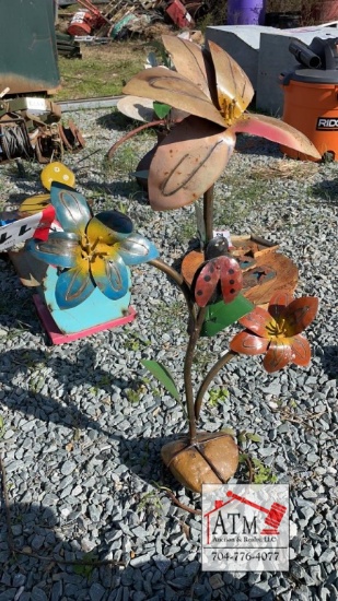 Metal Art Flowers