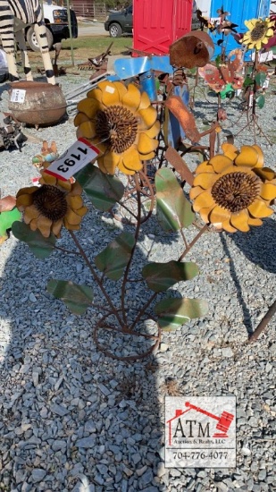 Metal Art Flowers