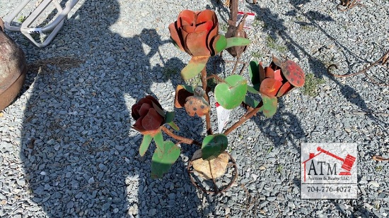 Metal Art Roses