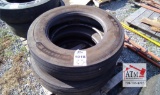 (2) 275/80R24.5 Tires