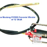 NEW Mustang CV3500 Concrete Vibrator