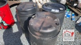 (3) Plastic Water Drums