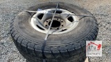 (4) 8 Lug 245/75R16 Tires and Wheels