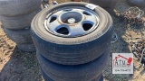 (4) 225/65R17 5 Lug Honda Wheels