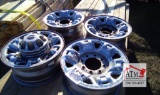 (4) 8-Lug Nissan Wheels