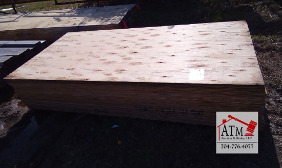 (20) 7/8" Sheets of Eucalyptus Plywood 4'x8'