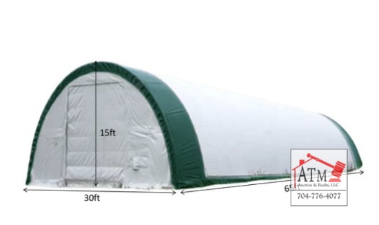 NEW Dome Storage Shelter 30' x 65' x 15'