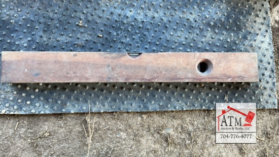 Antique Wooden Level