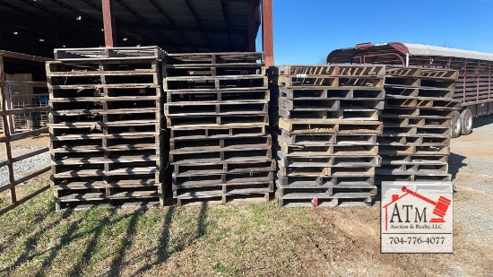 Approx 90 Used Pallets